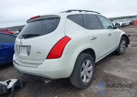 2006 Nissan Murano Sl из США, поврежденный, VIN JN8AZ08T26W427084